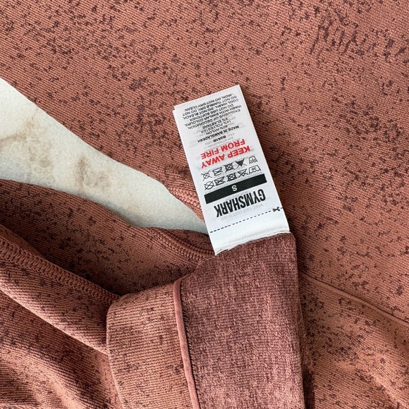 NEW Gymshark Seamless Leggings + Strappy Sports Bra Set Brown Speckled Size S - Picture 12 of 15